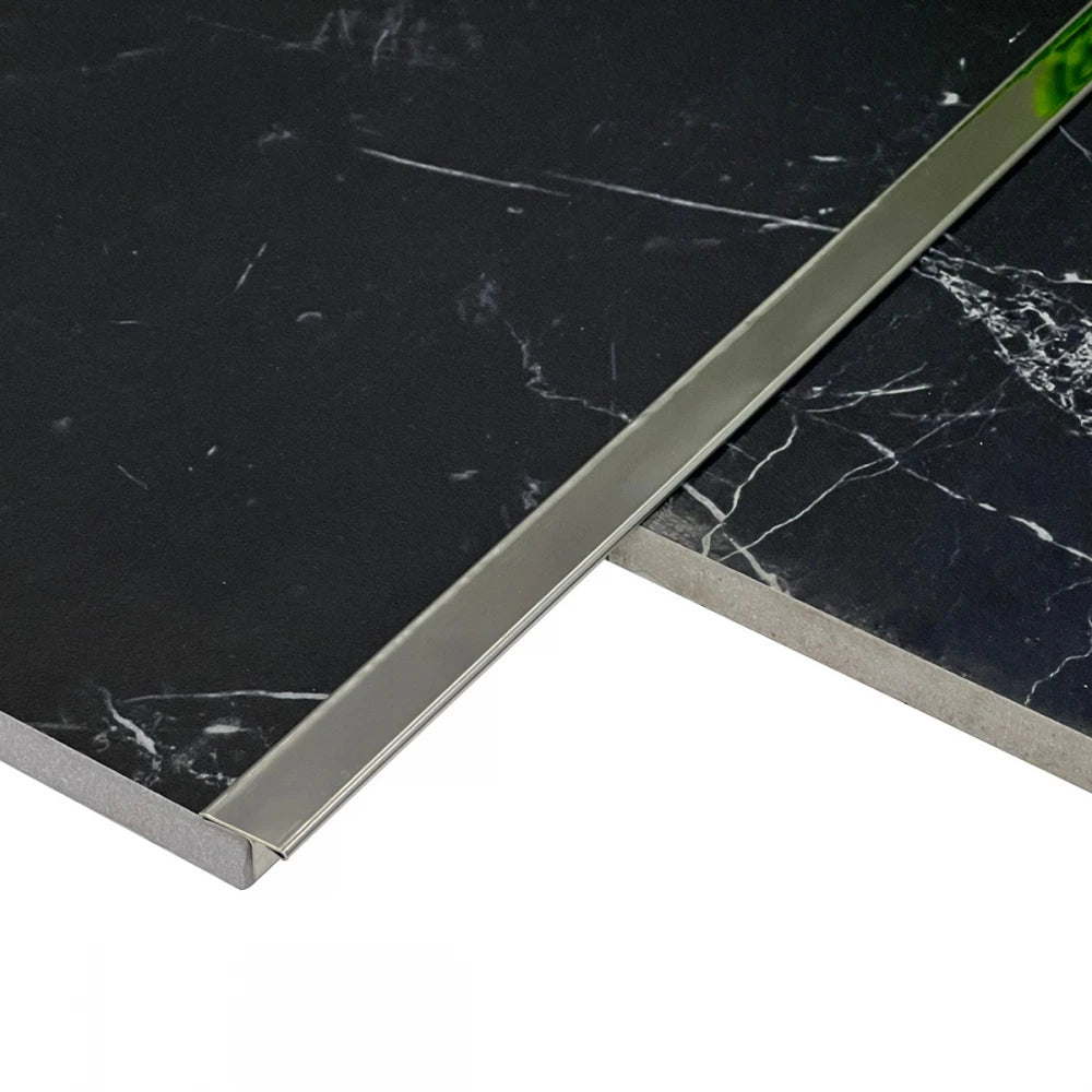 Profil trecere T inox 15x9x2700 mm crom lucios