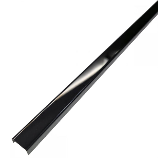 Profil U inox 15 x 9 x 2700 mm negru lucios - brau faianta